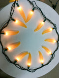 Yellow Chili Pepper Light Covers on string